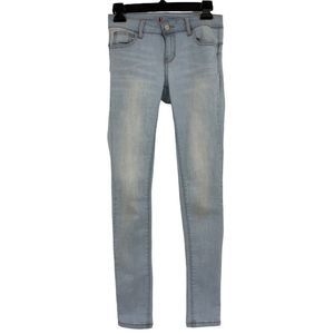 Womens Wax Jeans Size 1 Jr Super Skinny 0427 Light Wash Stretch